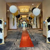 real user review 3ftx65ft Metallic Red Glossy Mirrored Wedding Aisle Runner, Non-Woven Red Carpet Runner - Prom, Hollywood, Glam Parties