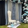 real user review 8ftx8ft Dusty Blue Big Payette Sequin Photography Backdrop Curtain
