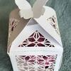 real user review 25 Pack | White Butterfly Top Laser Cut Lace Favor Candy Gift Boxes