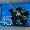 real user review 7.5ft Sparkly Black Big Payette Sequin Wedding Arch Backdrop Cover, Round Fitted Arbor Cover