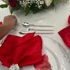 real user review 10 Pack Plastic Dinner Plates in Vintage Clear, Silver Leaf Embossed Baroque Disposable Plates 10