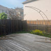real user review 8ft Gold Metal Half Crescent Moon Wedding Arch Flower Stand, Curved Arbor Balloon Frame