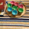 real user review Set of 6 | Colorful Reusable Ice Cream Cone Bowls And Spoons, Dessert Cups with Waffle Design Spoons - Blue,Green,Pink