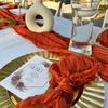 real user review 10ft Terracotta Gauze Cheesecloth Boho Table Runner
