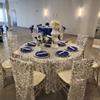 real user review Silver Big Payette Sequin Chiavari Chair Slipcover