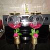 real user review 3 Pack Blush Real Touch Artificial Rose Bud Flower Bridal Bouquets, Silk Floral Bush Arrangements 13