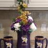 real user review 2 Bushes Gold Artificial Silk Rose Flower Arrangements, Real Touch Long Stem Flower Bouquet 18