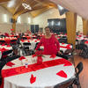 real user review 5 Pack | Red Accordion Crinkle Taffeta Cloth Dinner Napkins | 20