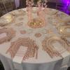 real user review 10 Pack Rose Gold Mirror Plastic Charger Plates For Table Setting, Lightweight Round Decorative Dining Plate Chargers 13