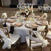 real user review 5 Pack Ivory DIY Premium Designer Chiffon Chair Sashes 22