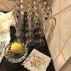 real user review 12 Pack | 6oz Clear / Gold Hollow Stem Plastic Champagne Flute Glasses, Disposable With Detachable Base