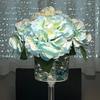 real user review 5 Bushes | Baby Blue Artificial Silk Hydrangea Flower Bouquets