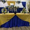 real user review 5 Bushes | Royal Blue Artificial Silk Hydrangea Flower Bouquets