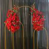real user review 5 Bushes | Red Artificial Silk Hydrangea Flower Bouquets