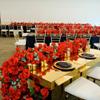 real user review 5 Bushes | Red Artificial Silk Hydrangea Flower Bouquets