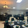 real user review Black Glossy Satin Banquet Chair Covers, Reusable Elegant Chair Covers