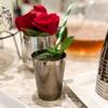 real user review 12 Pack | 7oz Sleek Chrome Silver Disposable Plastic Party Cups