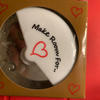 real user review Make Room For Love Stainless Steel Pizza Cutter Party Favor