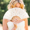 real user review 5 Pack | Ivory Asian Silk Folding Fans