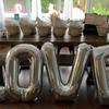real user review Metallic Silver Mylar Foil Helium/Air Number and Letter Balloons 40