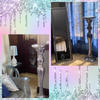 real user review 4ft Tall Silver Polystone Mirror Mosaic Pedestal Table Floor Vase