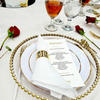 real user review 4 Pack | Alluring Gold Plated Aluminum Napkin Rings