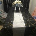 Shalena P. review photo for Gorgeous Tablecloth