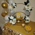 Sharise Allen review photo for Double Hoop Centerpiece