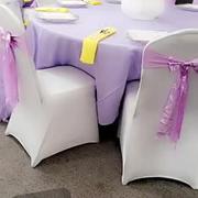 My lavender willow chair sashes 