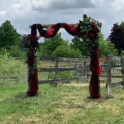 red and black wedding