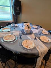 Dusty Blue Baby Boy Shower