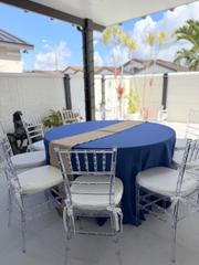 Royal Blue Tablecloth 
