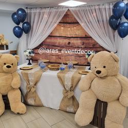 Set of 3 Amber Gold Glass Jars 8.5", 9", 10" Apothecary Design with Snap-On Lids - Decorative Footed Candy Buffet Containers