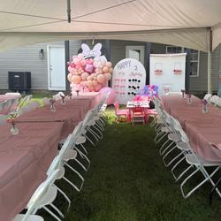 Satin Rectangular Tablecloth 90"x156" Beige - Seamless Table Cover