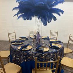 2-Pack Rectangular Gold Metal Wedding Flower Stand 24" Geometric Column Frame - Durable Centerpiece for Stylish Flower Displays