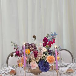 Set of 3 Glass Candle Sleeves Hurricane Shades 15", 17", 19" Clear - Versatile 3.5" Wide Pillar Candle Holders Table Centerpiece for Events
