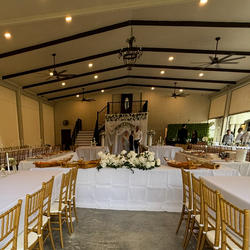 Premium Polyester Rectangle Tablecloth 90"x156" Champagne - Seamless 220GSM Wrinkle-Resistant & Durable Finish