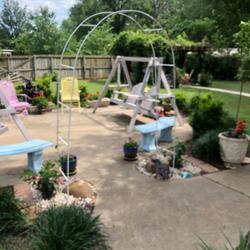 Metal Wedding Arch, Flower Frame Arbor Backdrop Stand 7ft