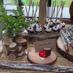 Brown Rectangle Plastic Table Cover in Rustic Wooden Print, 52"x108" PVC Waterproof Disposable Tablecloth