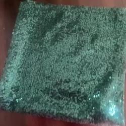 Hunter Emerald Green Premium Sequin Cloth Dinner Napkin Reusable Linen 20"x20"