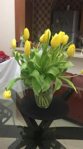 Upscale and Posh Tulips Bouquet With Vase Review