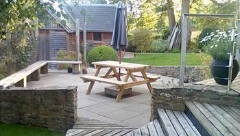 Willow Bay Home & Garden Deluxe Picnic Table 1500 Length Review