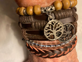 Treehuggers Bracelets Tree Of Life Recycled Brown Wrap (Plant a Tree ) Review