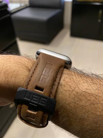 Dab Lew Tech UAG Apple Watch 41mm/40mm/38mm Leather Strap- Brown - 812451031959 Review