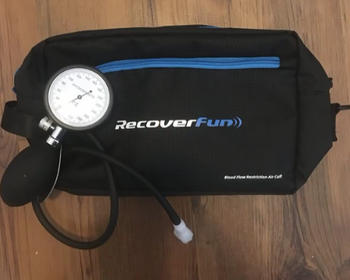 RecoverFun RECOVERFUN AIR CUFF WITH PUMP DESIGNED FOR BLOOD FLOW RESTRICTION TRAINING（BFR TRAINING） Review