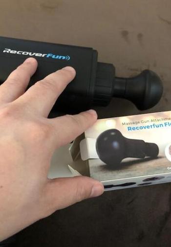 RecoverFun New Universal Soft Massage Gun Attachment Recoverfun Flex Review