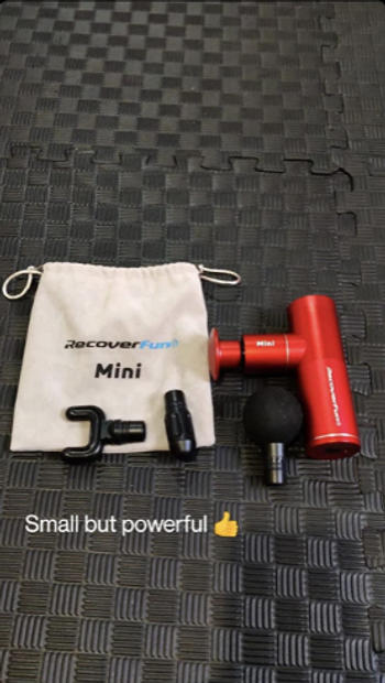 RecoverFun Recoverfun Mini Massage Gun (Red) Review