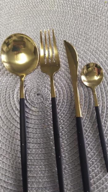 ArtZMiami Art Of Food® 24-piece Stainless Steel Cutlery Set, Paris Review