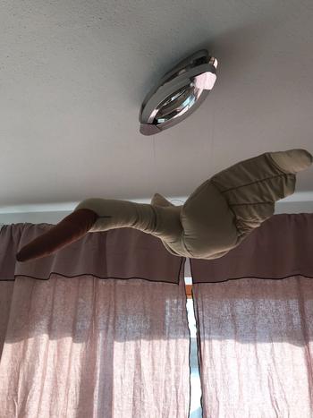 Splentify ArtZ® Hanging Plush Swan Review