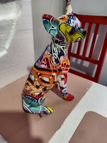 Splentify ArtZ® Chihuahua Graffiti Painted Statue Review